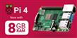 Raspberry Pi 4 Modelo B de 8gb Original Uk Element14