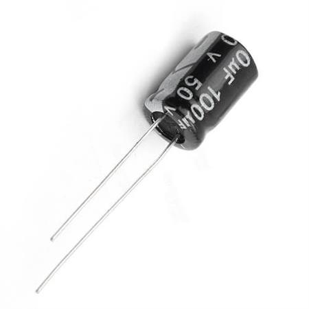 Capacitor Electrolítico 100uF x 50V
