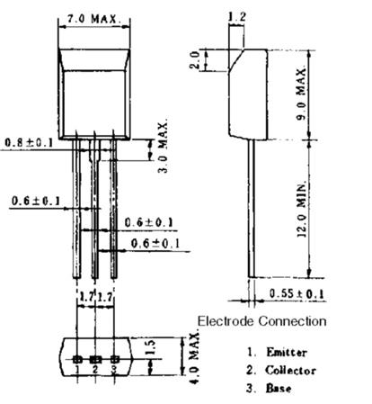Transistor Bipolar Simple NPN 2SD1581AZL