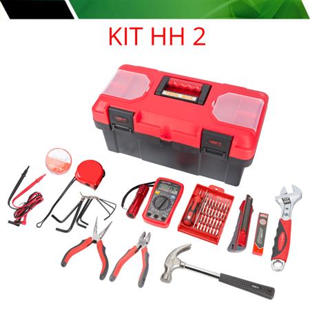 Kit Caja De Herramientas Ideal Mantenimiento Del Hogar Unit Hh2