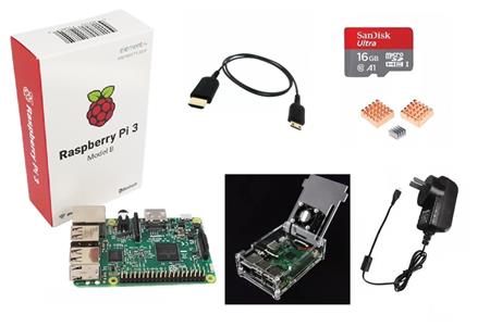 Raspberry Pi 3 B  Kit Consola Retro Para Armar 16gb