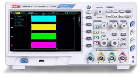 Osciloscopio Digital Ultra Fósforo Unit UPO2104CS 100MHz 1Gsa 4 canales